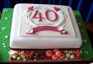 Our 40th Celebration cake