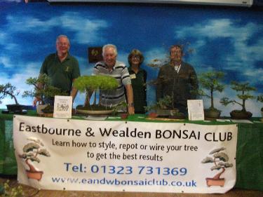 Eastbourne & Wealden Bonsai Club stand