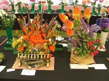 Summer Show - Floral displays