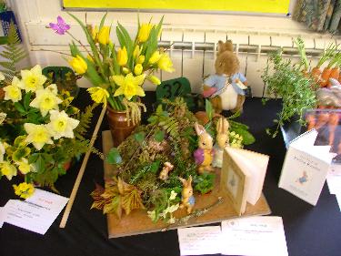 'Peter Rabbit in the Kitchen Garden' exhibit