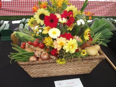 Winning produce basket by Shirley Masters