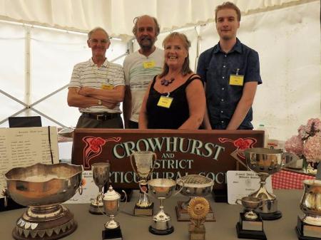 Tim, Alan, Mary and Oliver from the committee. Photo by Lorna Neville