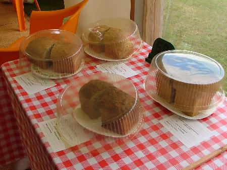 The bread entries in the cookery section