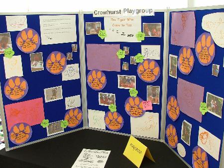 Colourful display from the Playgroup